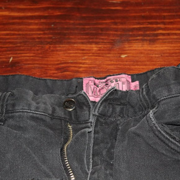 Trash And Vaudeville Black Skinny Jeans - Picture 3 of 4